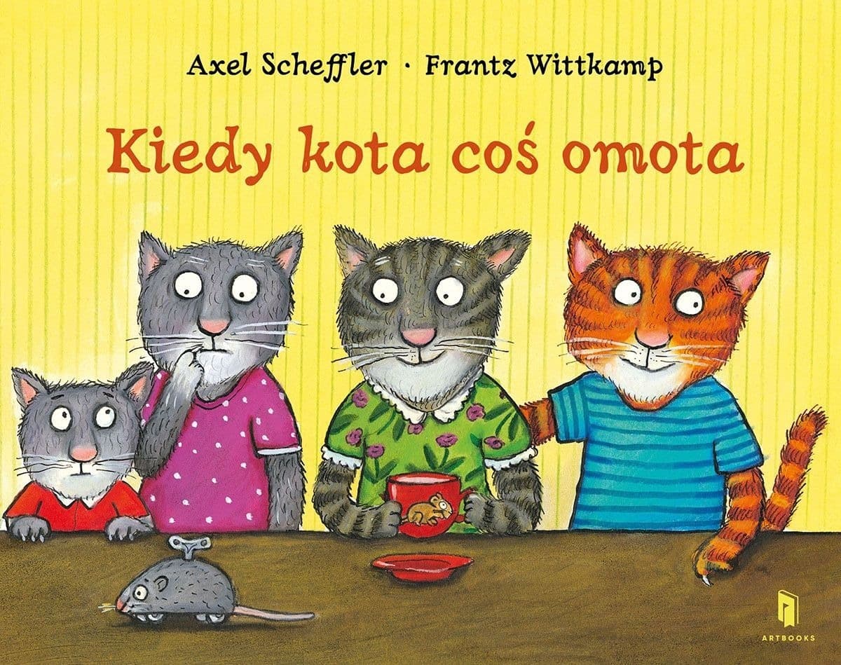 Kiedy kota coś omota wierszowana książka - Artbooks