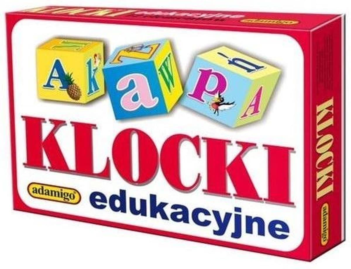 Klocki Edukacyjne Adamigo dla Niemowląt