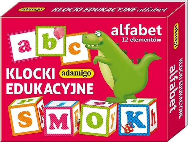 Klocki Edukacyjne Adamigo dla Niemowląt