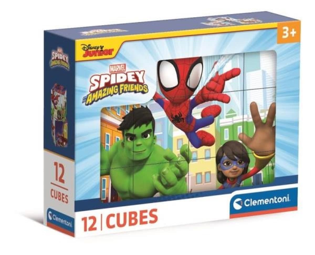 Klocki interaktywne Spidey 12 elementów