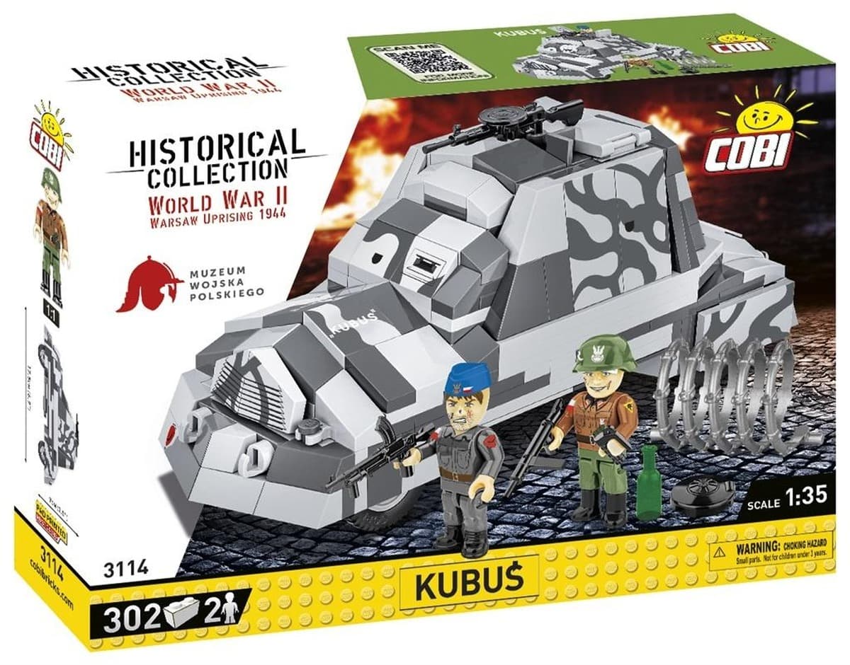 Klocki konstrukcyjne COBI Kubuś Historical Collection II Wojna Światowa