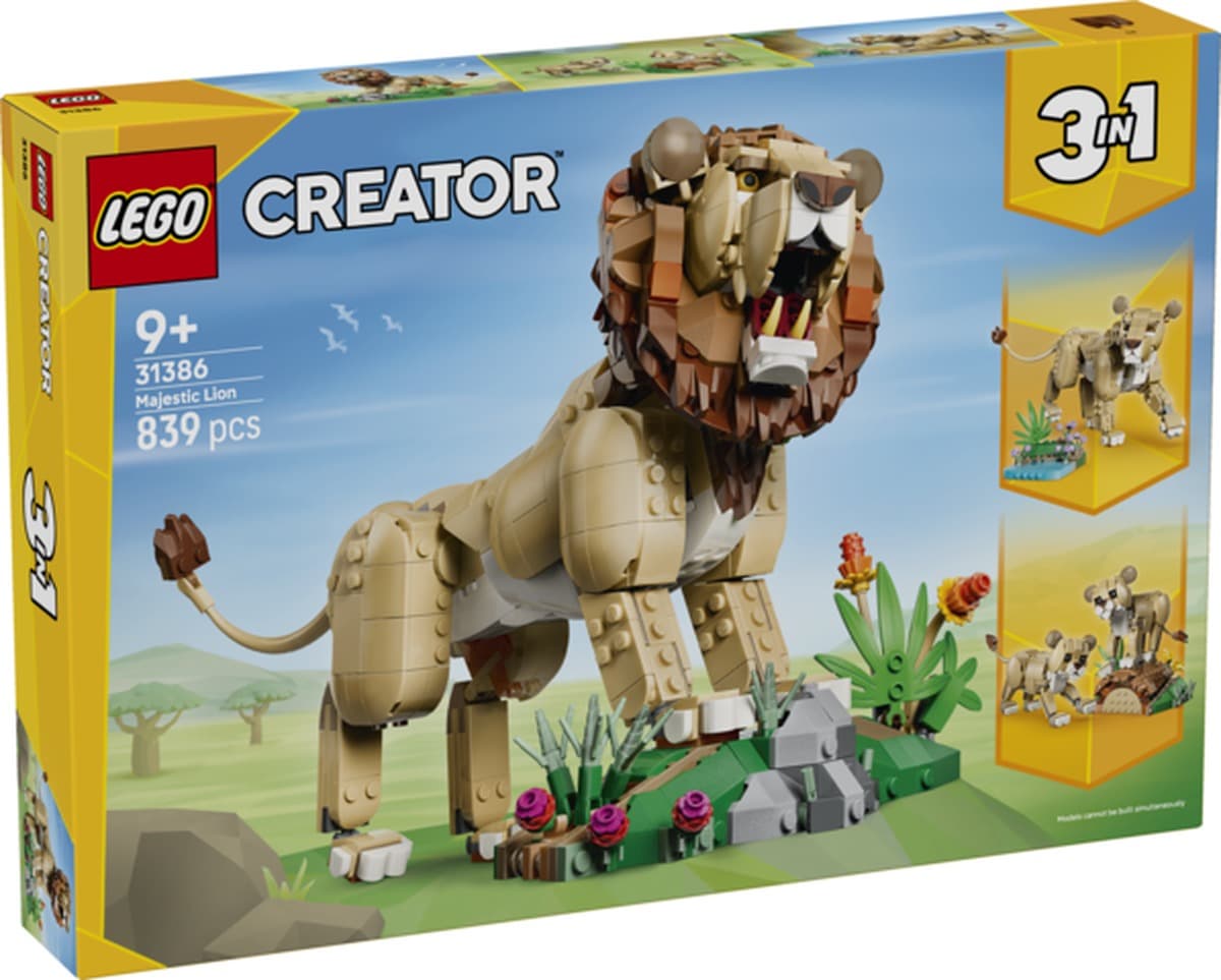 Klocki konstrukcyjne LEGO Creator 31386