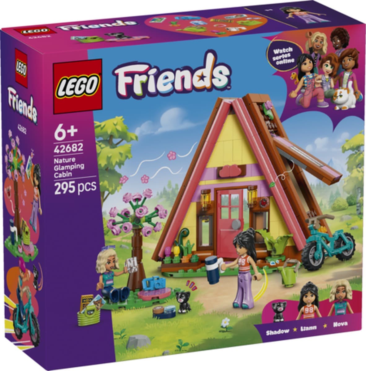 Klocki konstrukcyjne LEGO Friends 42682 - Domek na drzewie