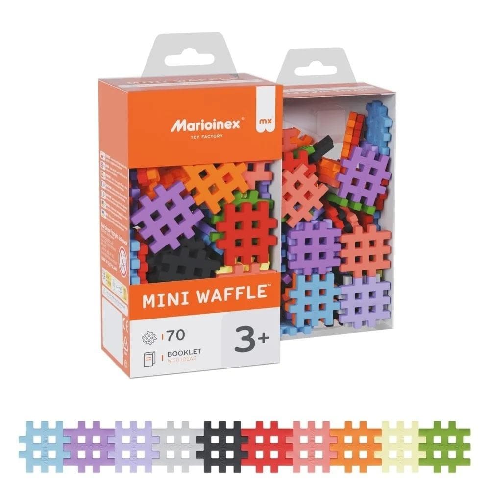 Klocki konstrukcyjne Marioinex Mini Waffle 70 elementów