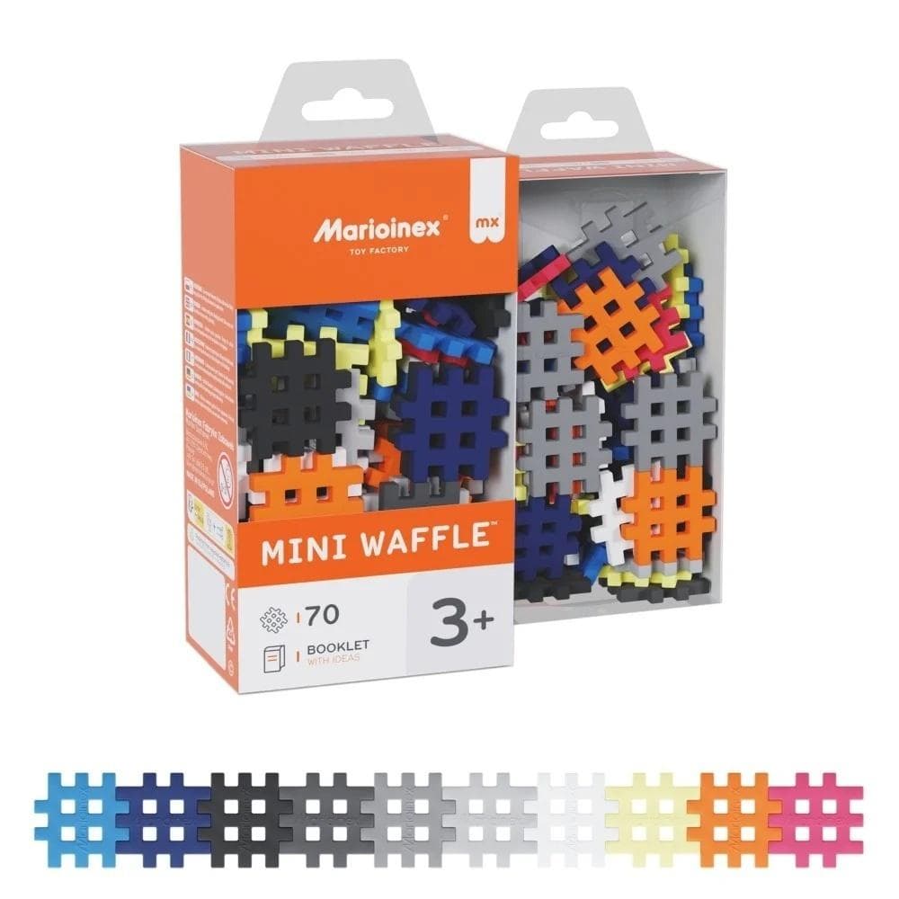Klocki Mini Waffle 70 elementów Marioinex