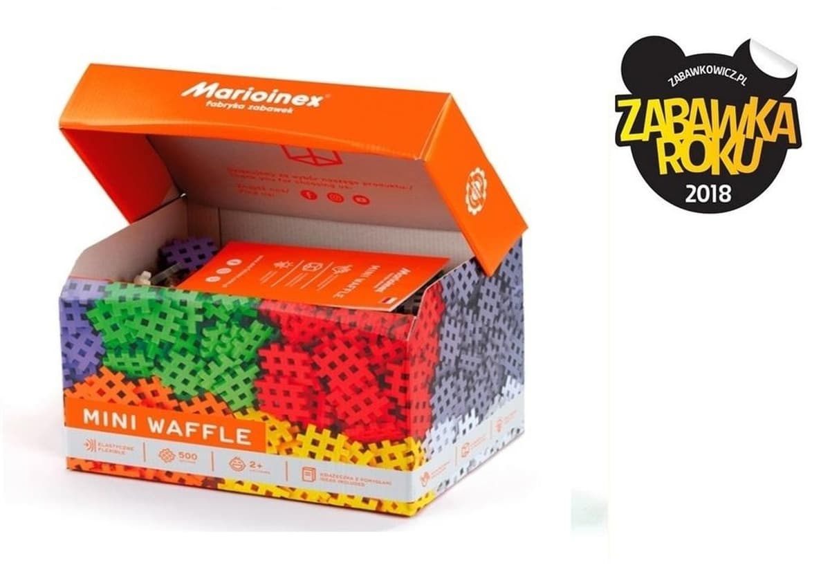 Klocki Mini Waffle Marioinex 500 elementów