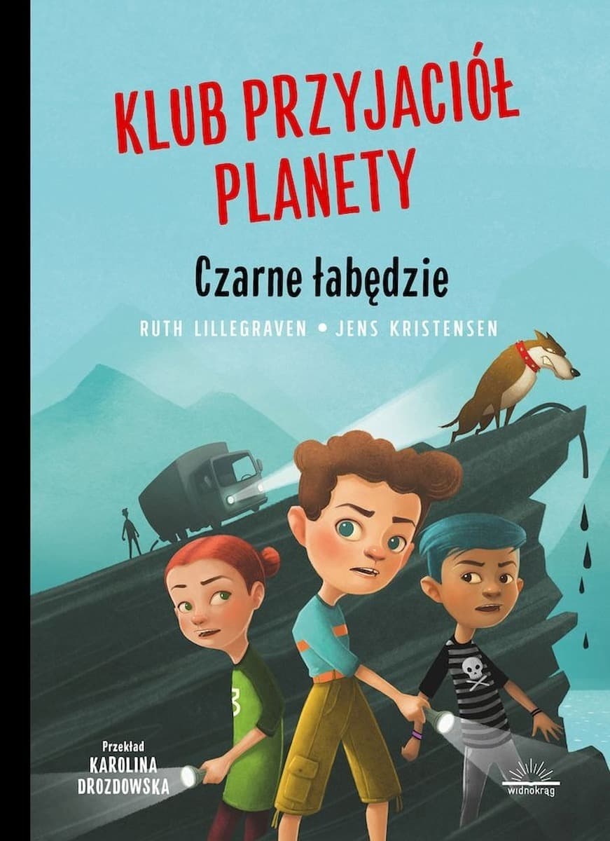 Klub Przyjaciół Planety Czarne Łabędzie - książka dla dzieci