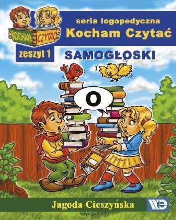 Kocham Czytać Zeszyt 1 Samogłoski - nauka czytania