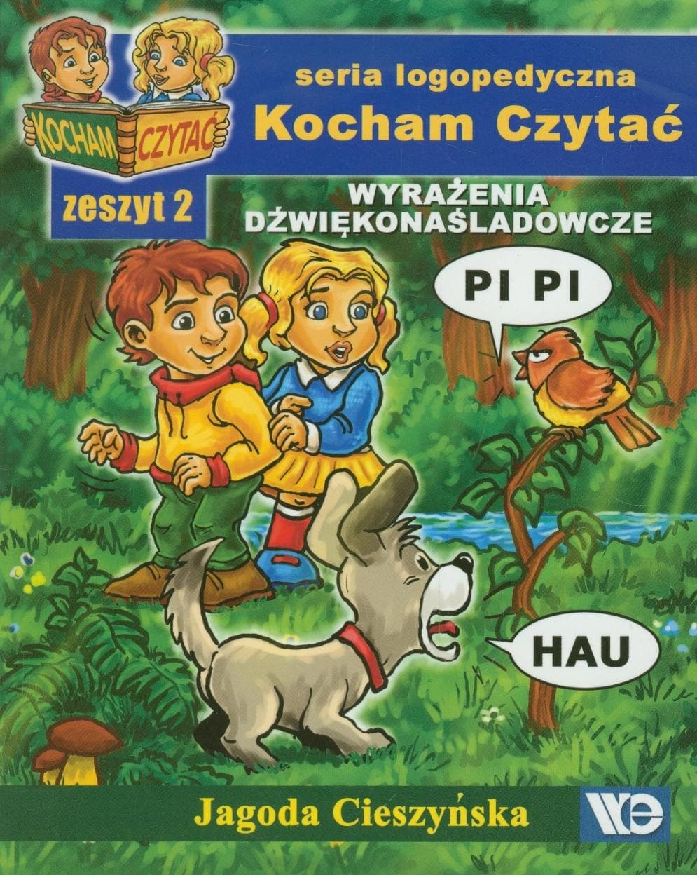 Kocham Czytać Zeszyt 2 Wyrażenia dźwiękonaśladowcze dla dzieci