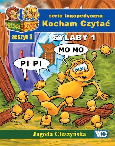 Kocham Czytać Zeszyt 3 Sylaby 1 (M, P)