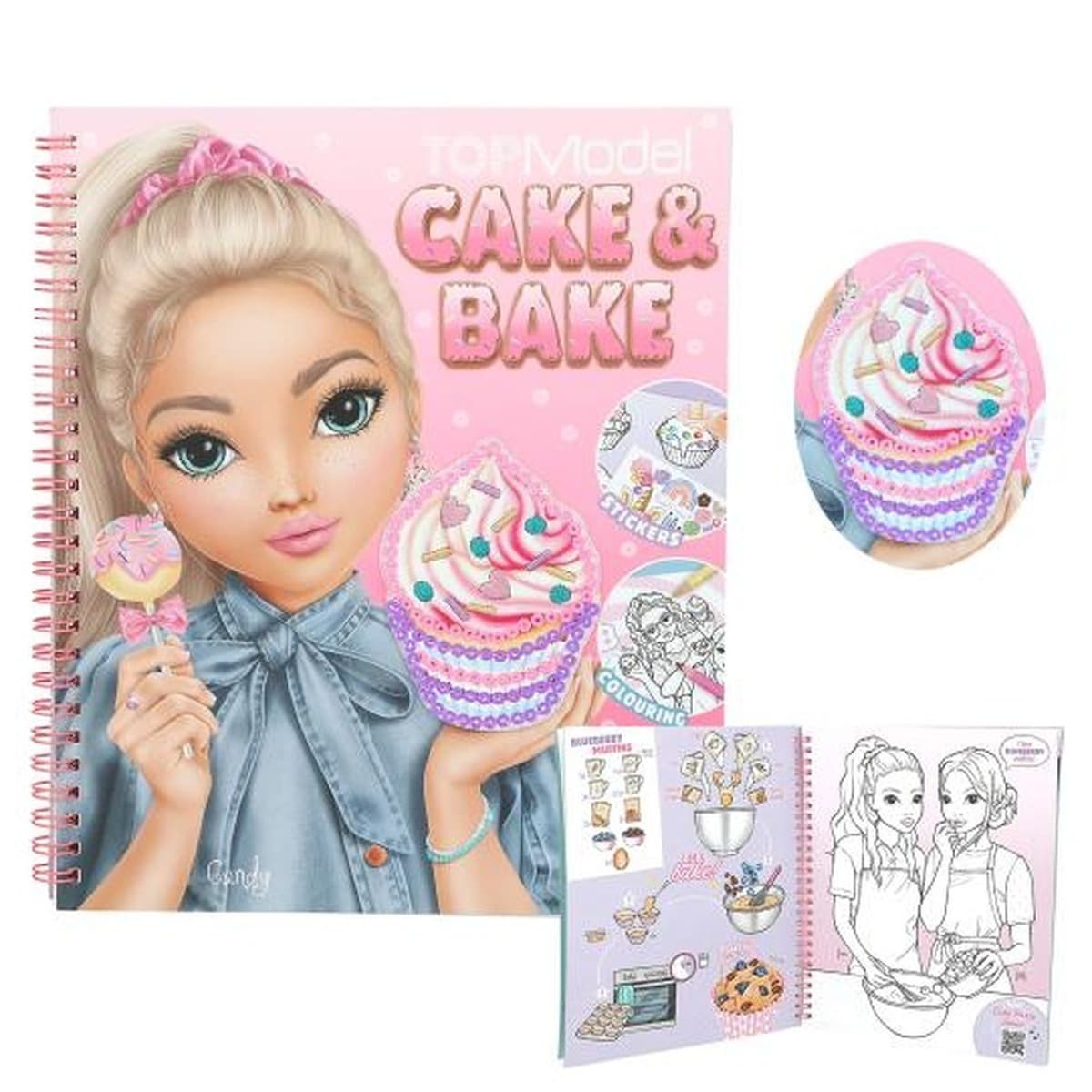 Kolorowanka Cake and Bake Top Model  13386A
