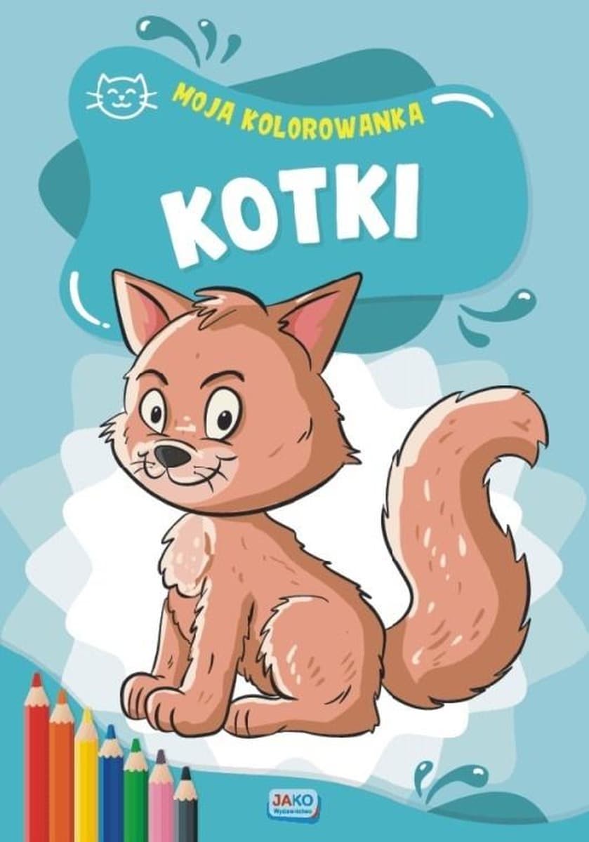 Kolorowanka dla dzieci Kotki 16 stron