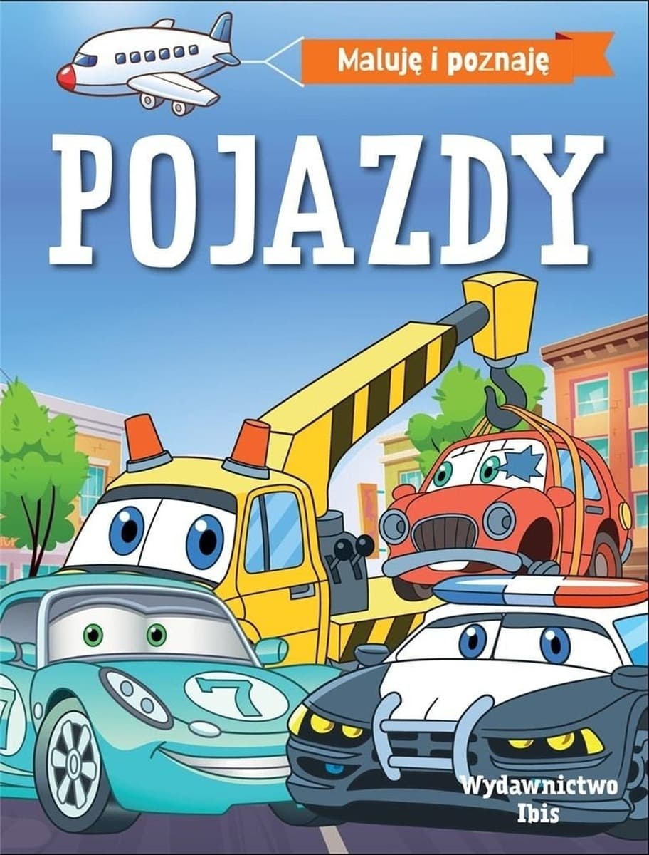 Kolorowanka dla dzieci Pojazdy