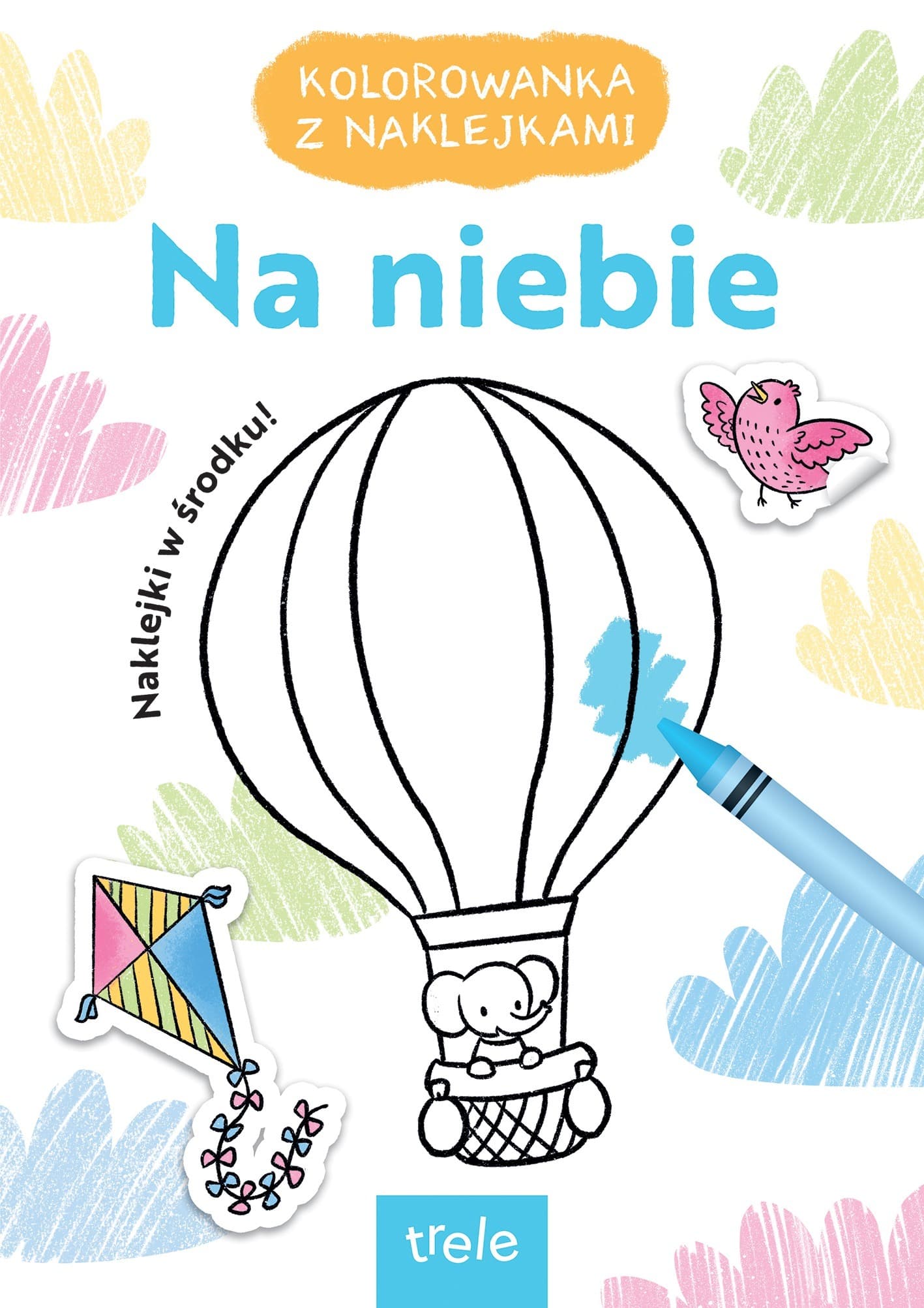 Kolorowanka dla dzieci z naklejkami