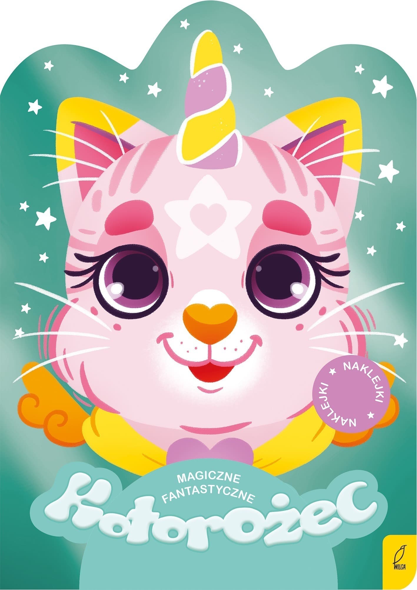 Kolorowanka Magiczna z naklejkami Kotorożec