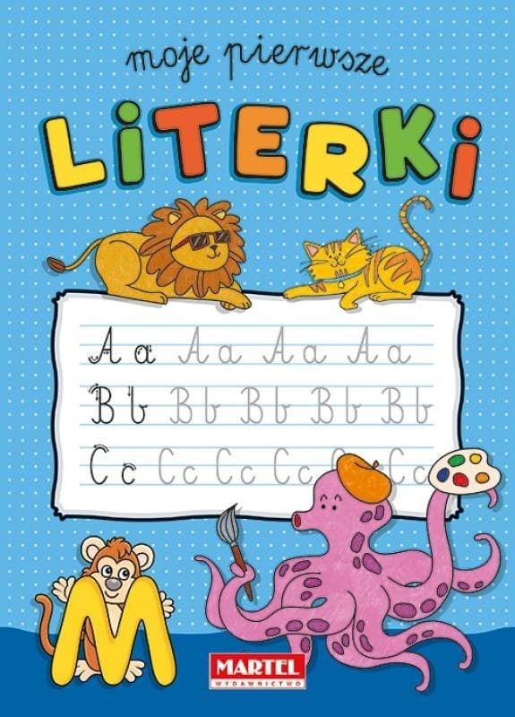 Kolorowanka Moje pierwsze literki dla przedszkolaków 32 strony A4