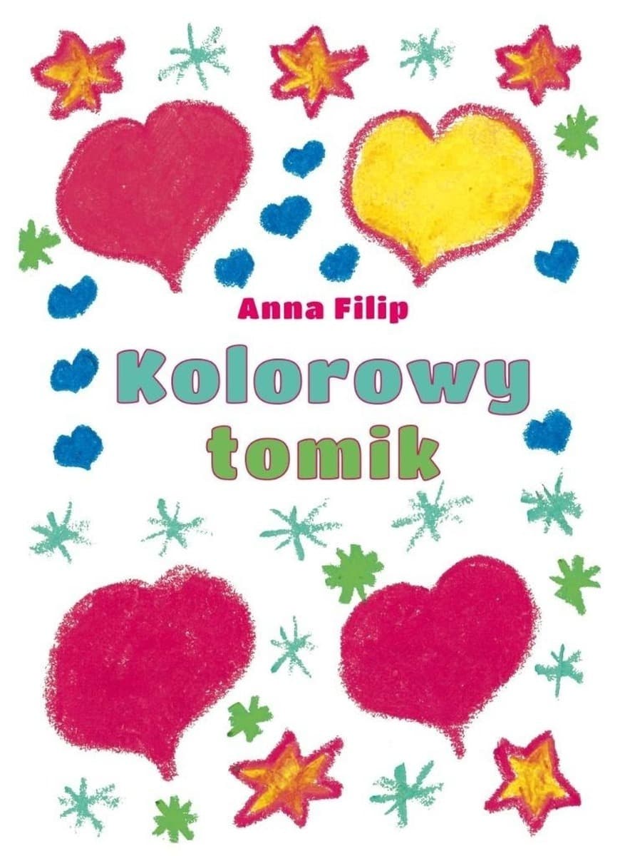 Kolorowy tomik poezji Anny Filip