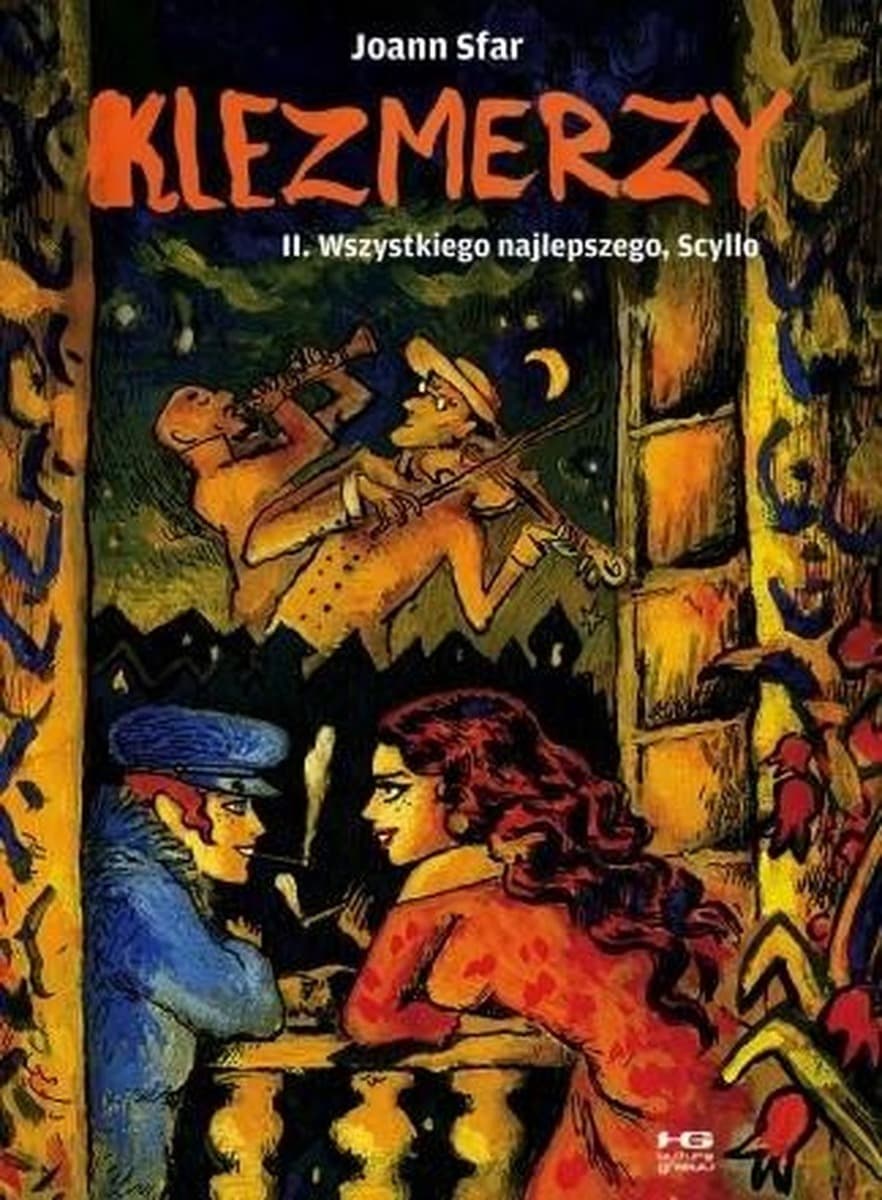 Komiks Joann Sfar - Klezmerzy Wszystkiego Najlepszego Scyllo Tom 2