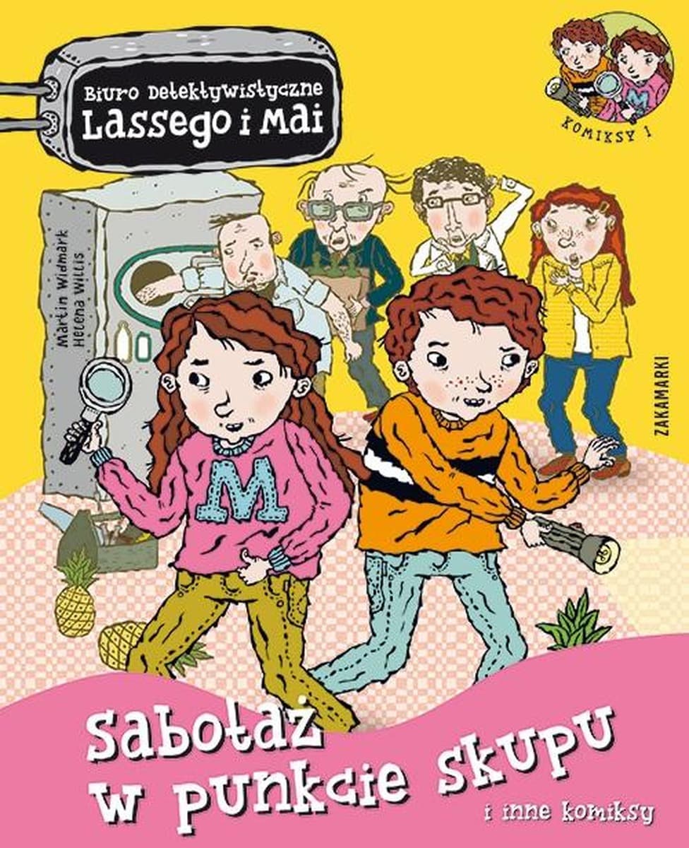 Komiks Sabotaż w punkcie skupu Widmark Martin