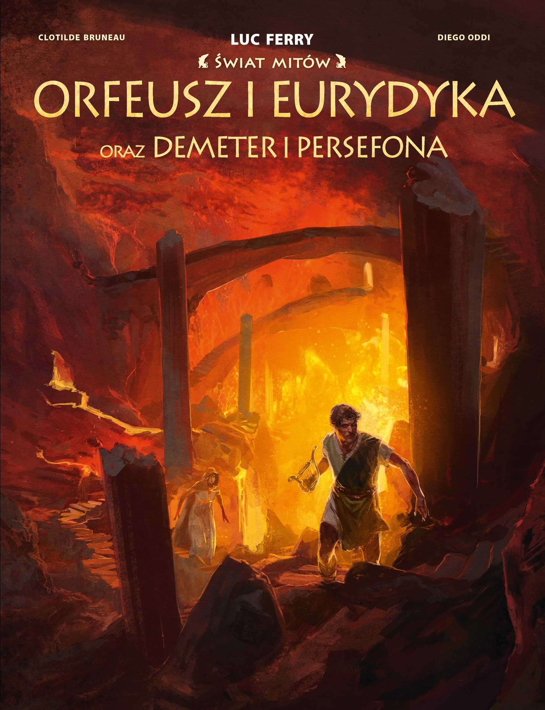 Komiksowa adaptacja mitów greckich Orfeusz i Eurydyka oraz Demeter i Persefona