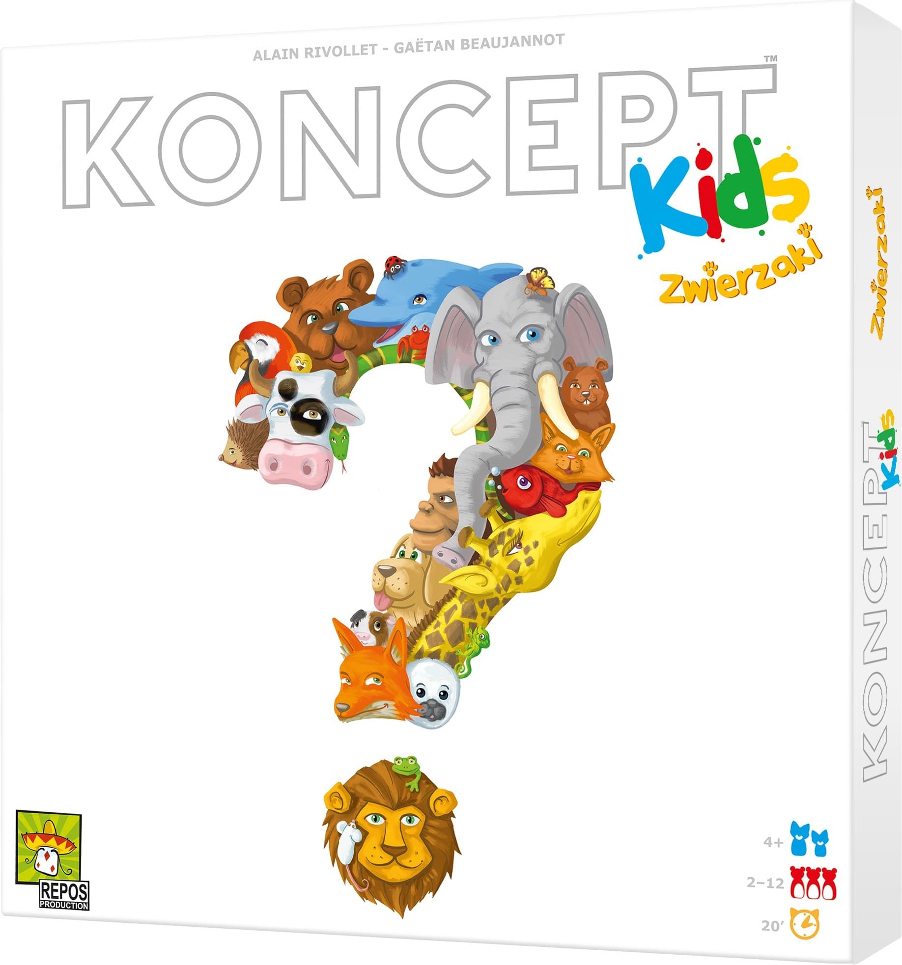 Koncept Kids. Zwierzaki gra kooperacyjna dla dzieci od 4 lat