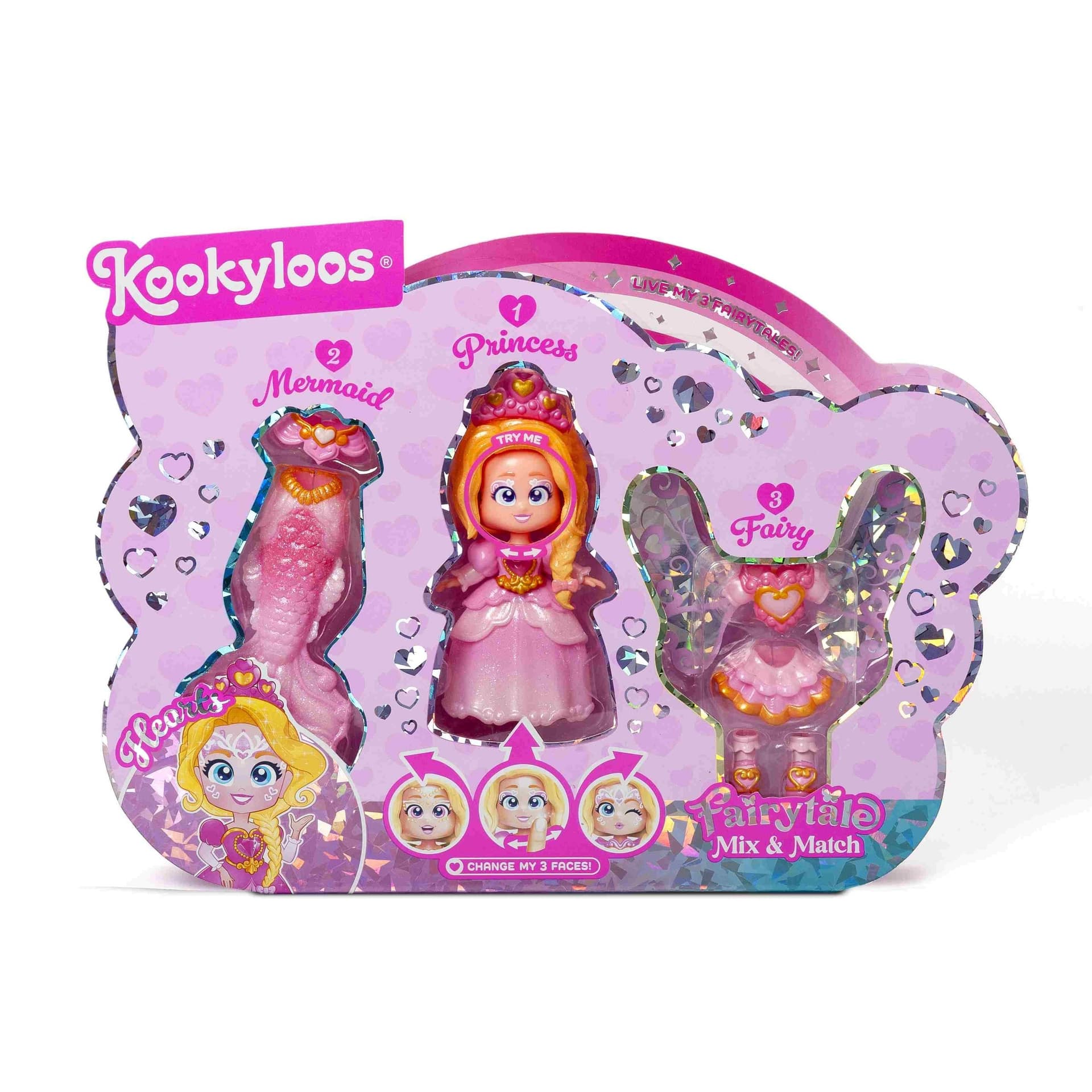 KookyLoos Fairytale Mix and Match Hearts