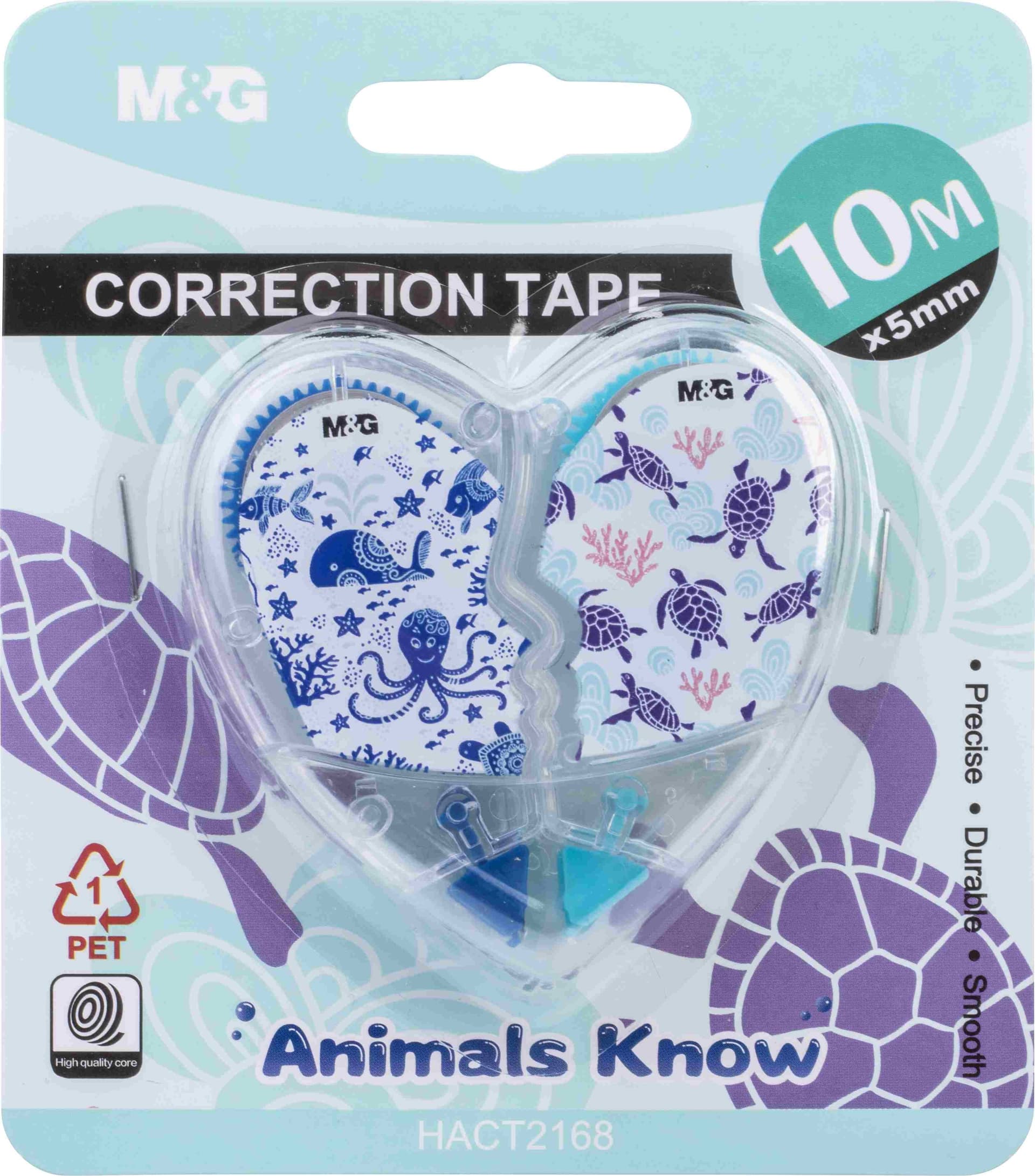 Korektor w taśmie Animal Planet 5 mm x 5 m, 2 sztuki