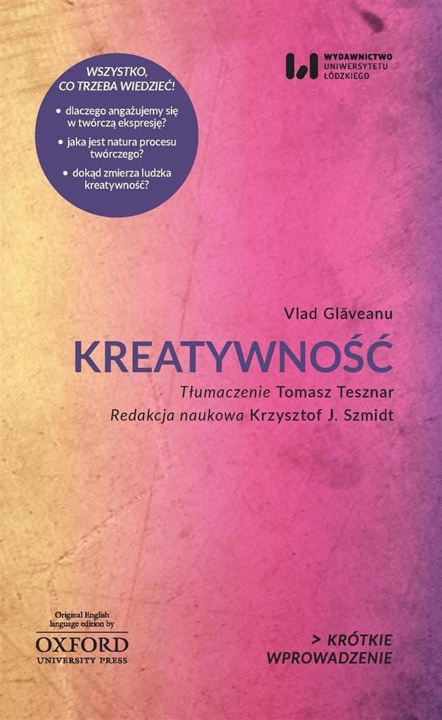 Kreatywność Vlad Glaveanu krótkie wprowadzenie