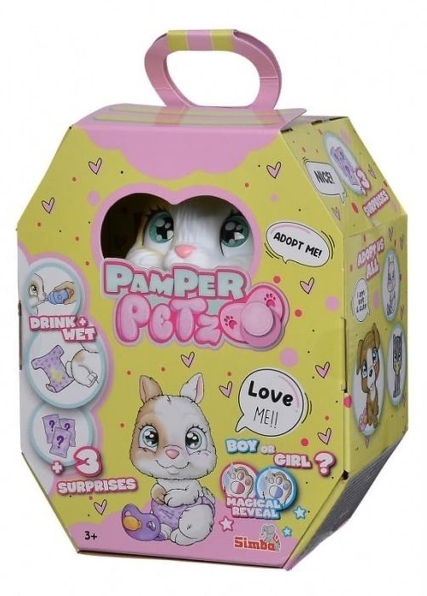 Królik Pamper Petz z pieluszkowego gangu 15 cm