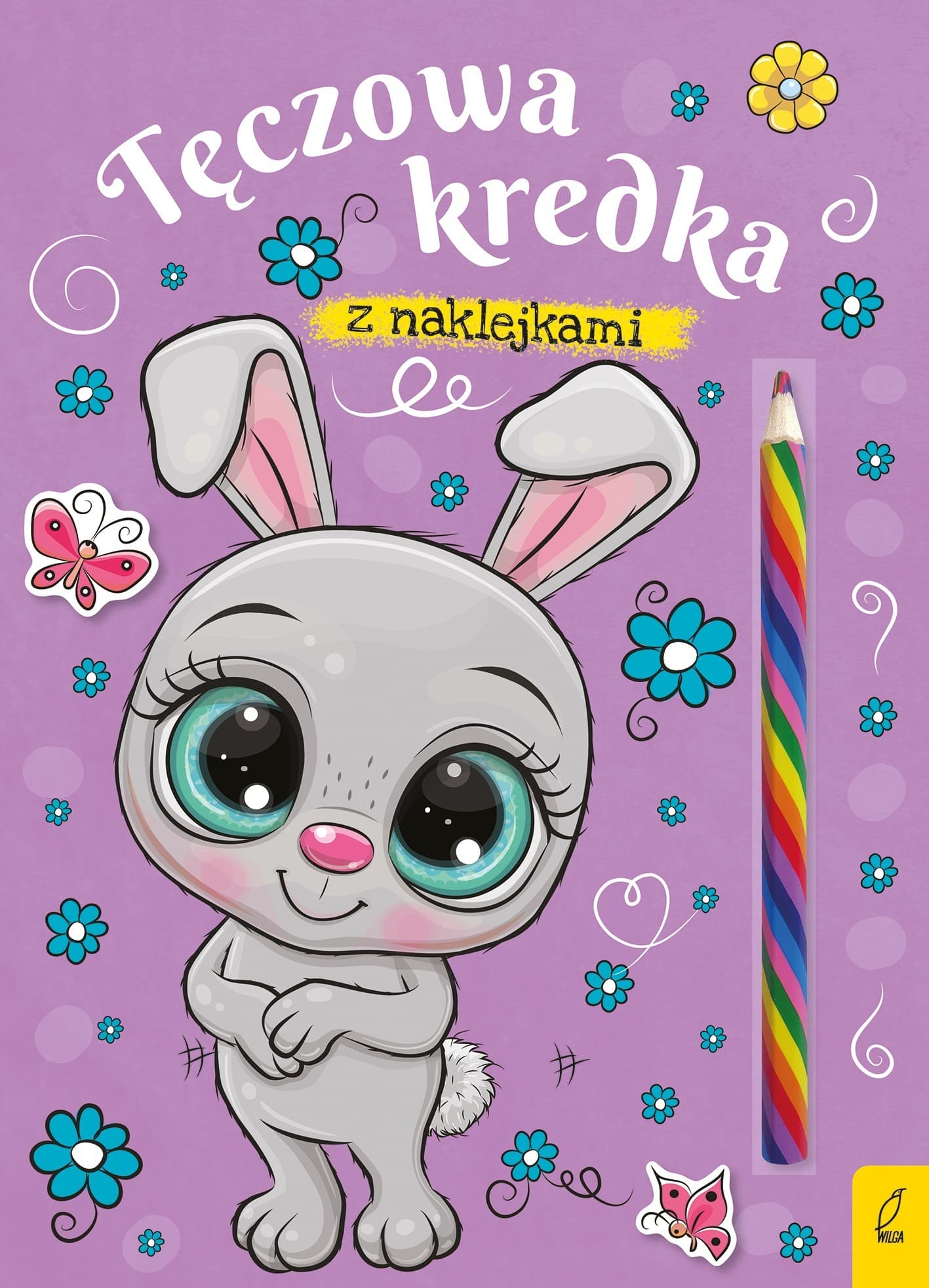 Królik. Tęczowa kredka