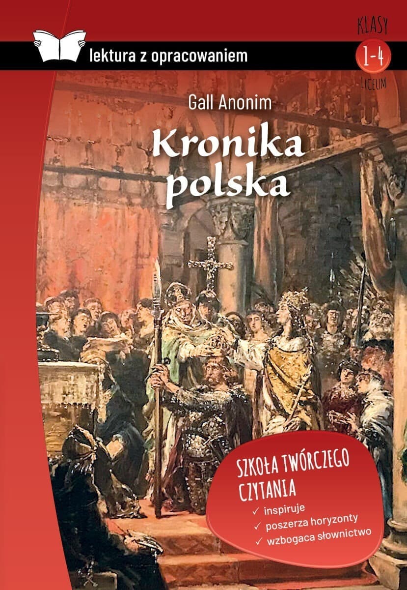 Kronika polska - Lektura z opracowaniem Książka
