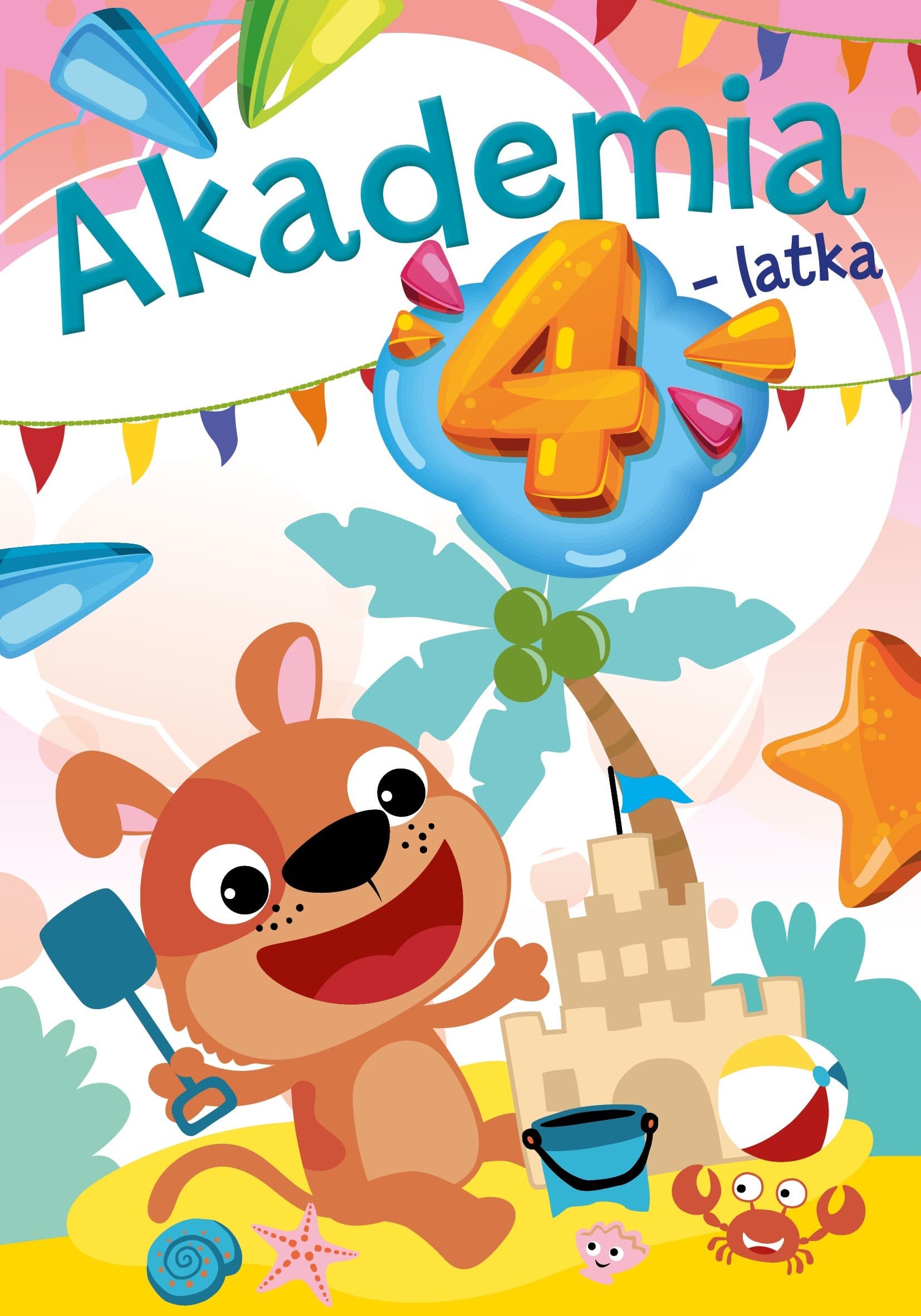 Książeczka dla dzieci: Akademia 4-latka