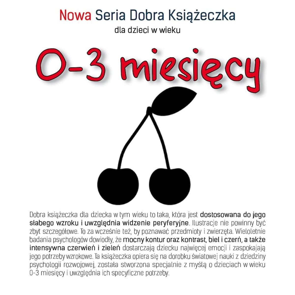 Książeczka edukacyjna dla niemowląt 0-3 miesiące
