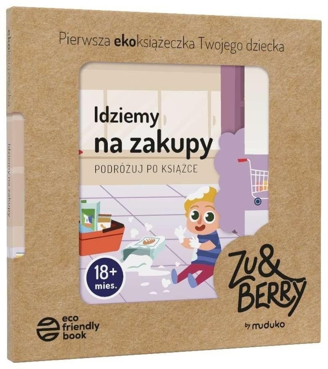 Książeczka Edukacyjna Zu&Berry Idziemy na Zakupy dla Dzieci