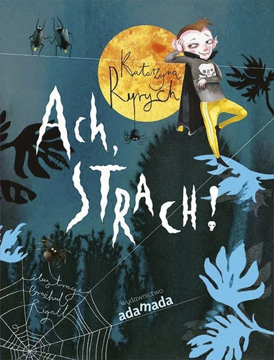 Książka dla dzieci Ach, strach!