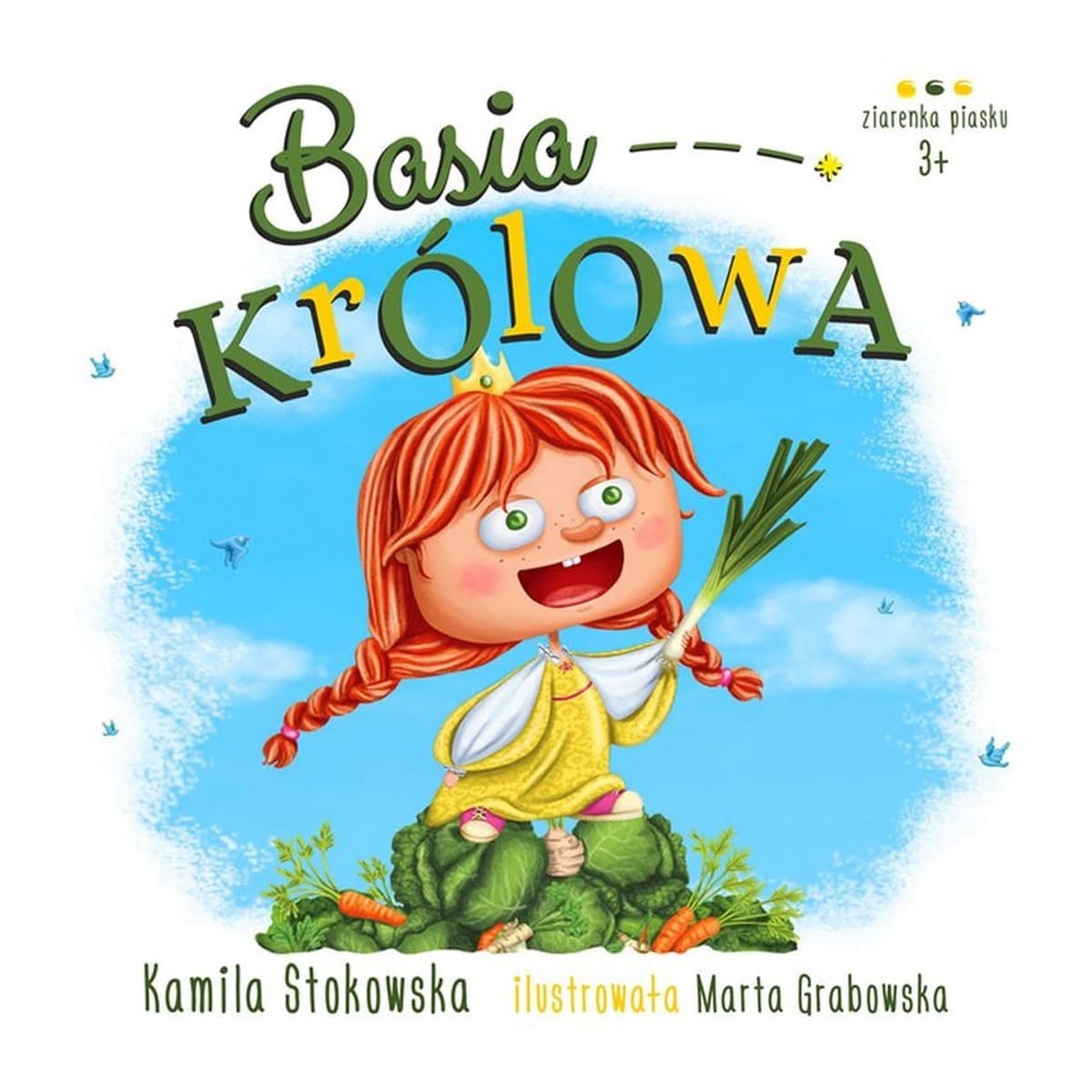 Książka dla dzieci Basia Królowa z zadaniami kreatywnymi 3-6 lat