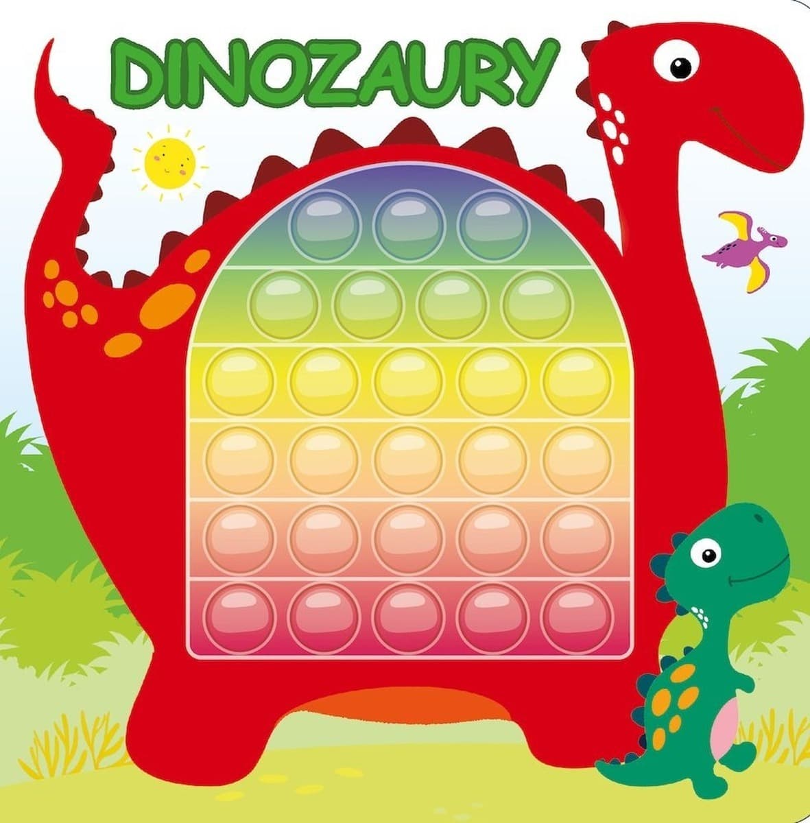 Książka dla dzieci Dinozaury
