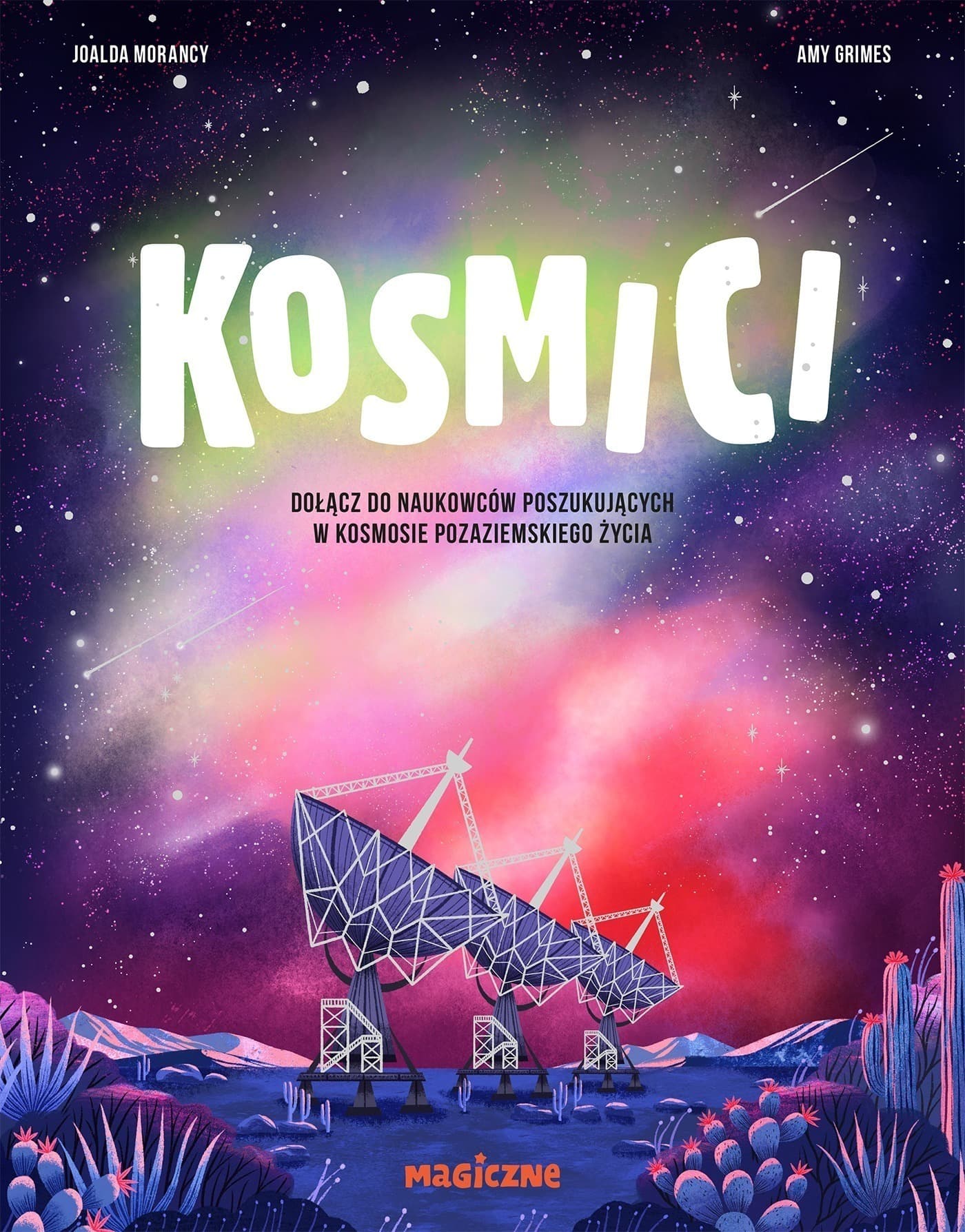 Książka dla dzieci Kosmici