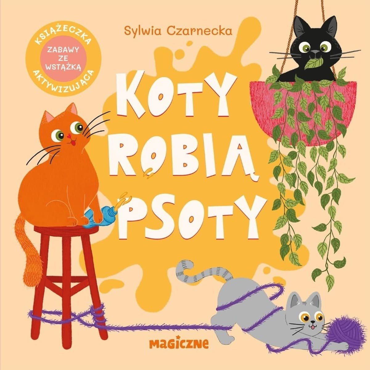 Książka dla dzieci Koty mają kłopoty: Sylwia Czarnecka