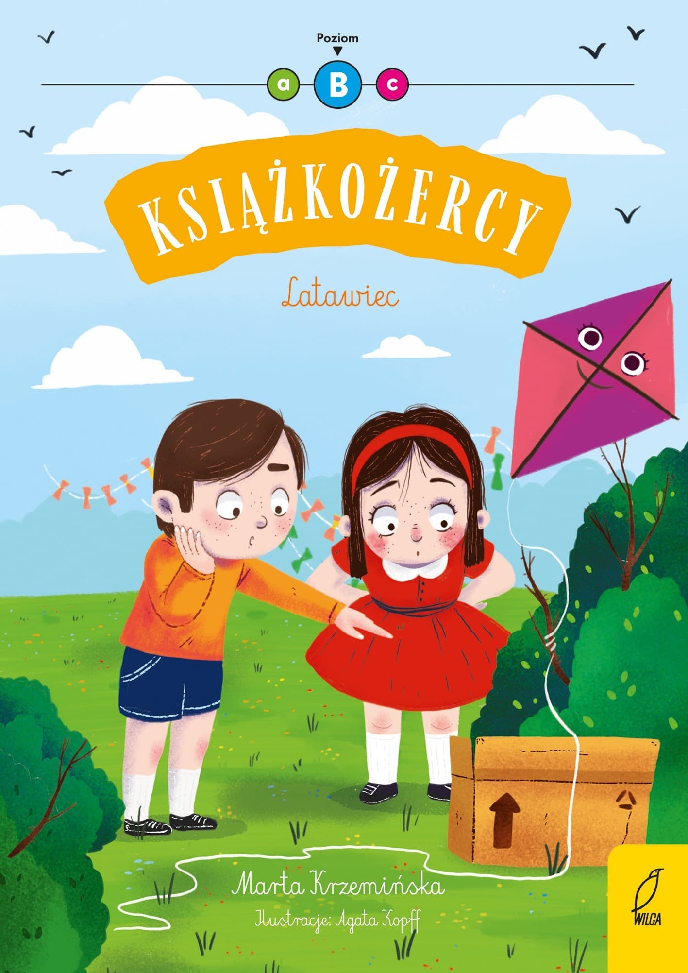 Książka dla dzieci Książkożercy Latawiec Poziom 2