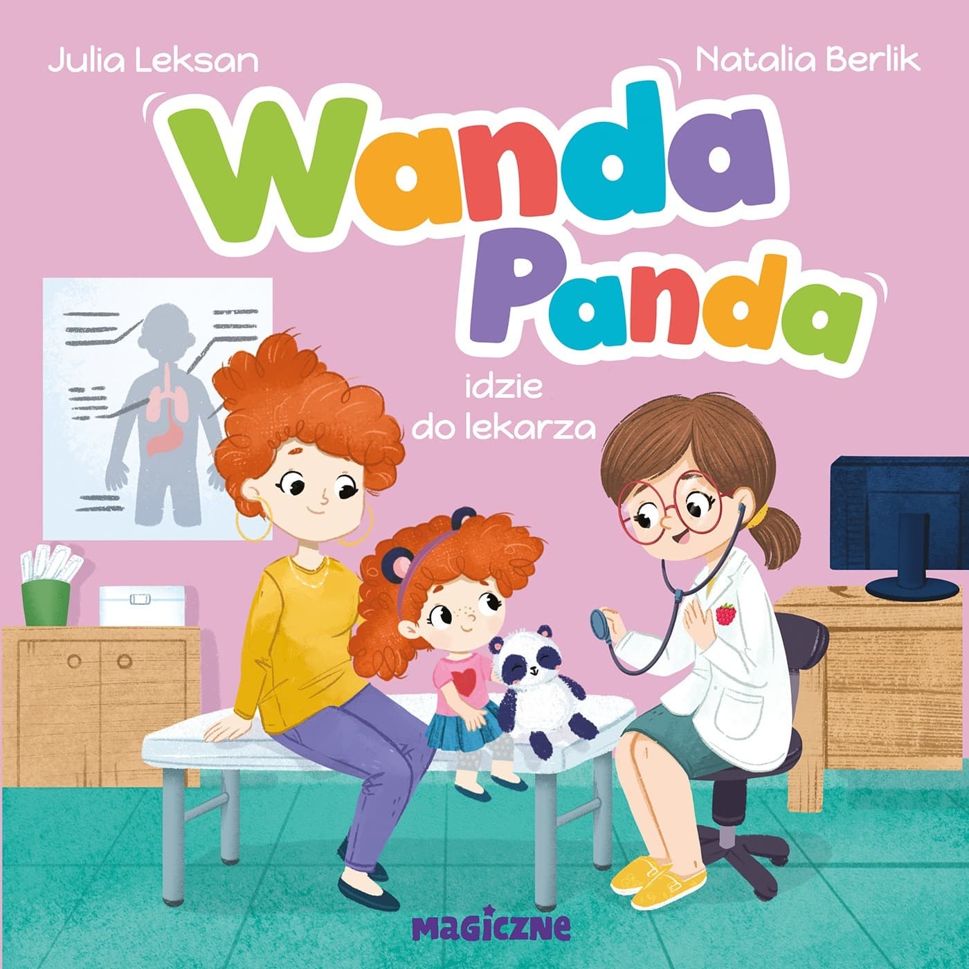 Książka dla dzieci Wanda Panda idzie do lekarza