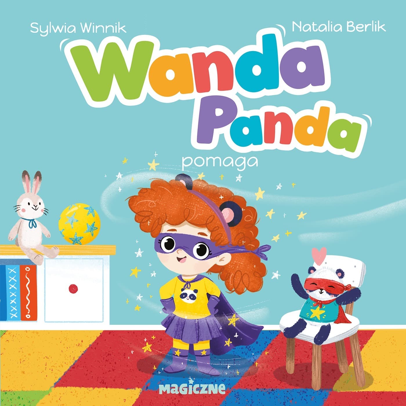 Książka dla dzieci Wanda Panda pomaga