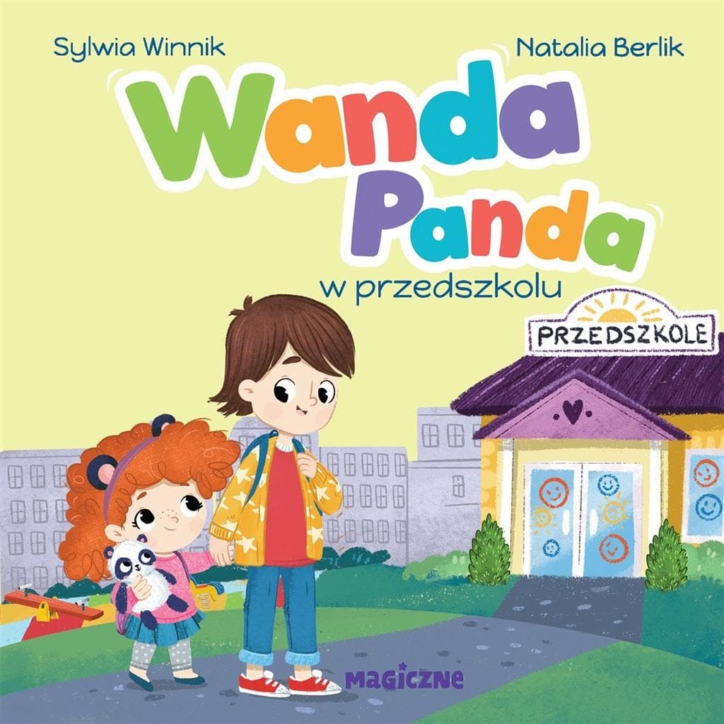Książka dla dzieci Wanda Panda w przedszkolu