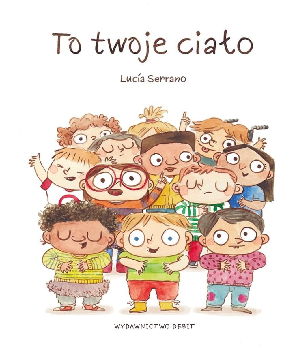 Książka edukacyjna dla dzieci o ciele i granicach