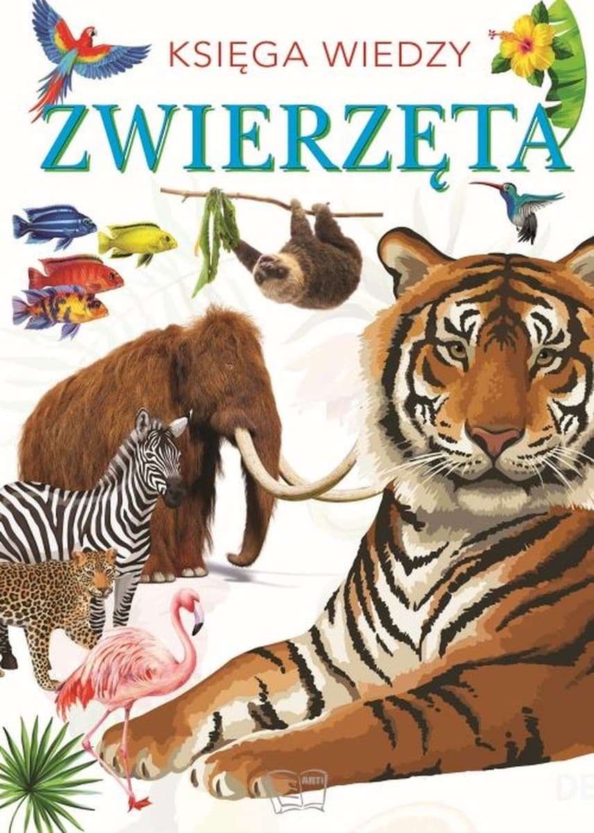 Książka edukacyjna dla dzieci - Zwierzęta