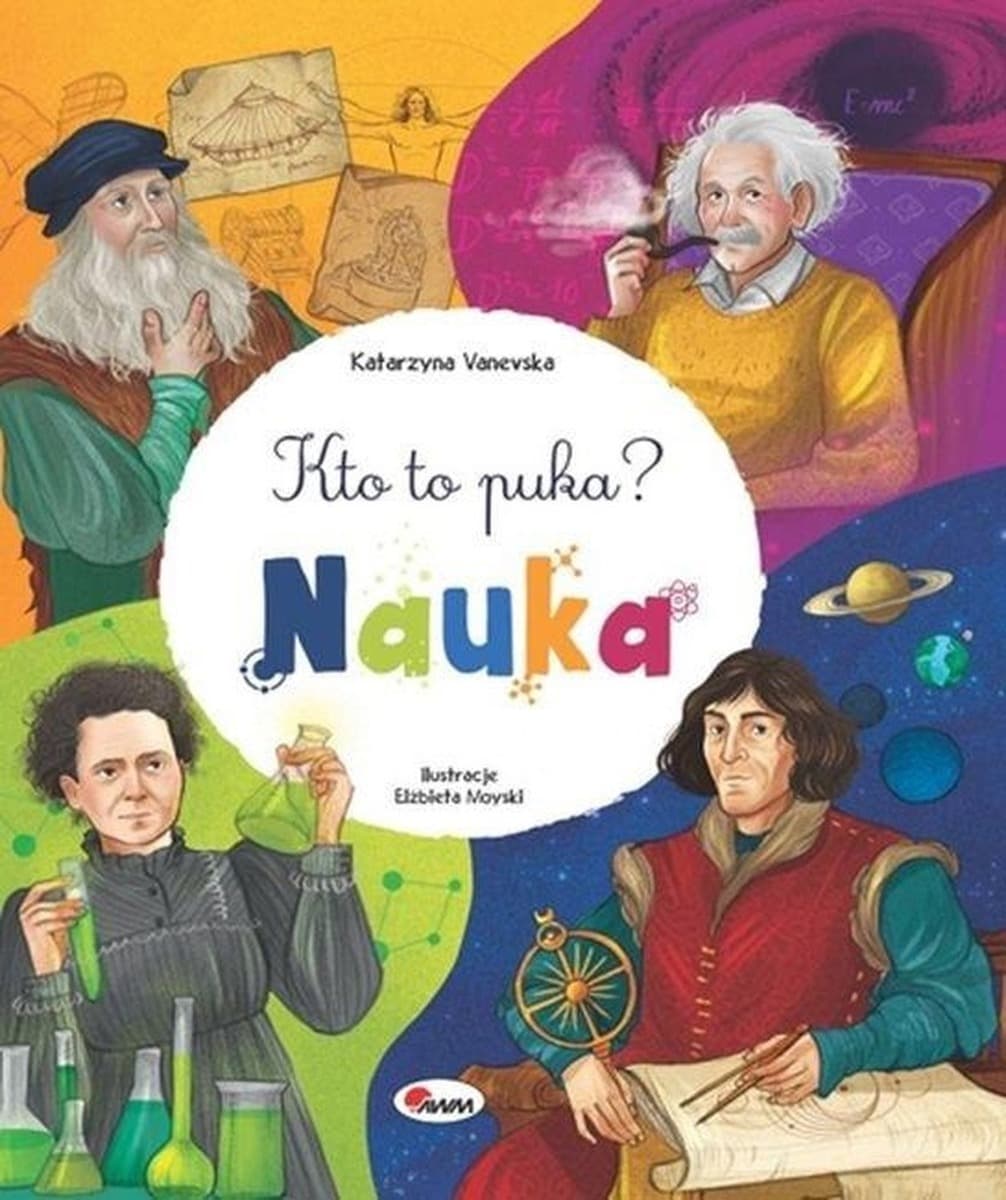 Książka edukacyjna Kto to puka? Nauka Katarzyna Vanevska, Elżbieta Moyski