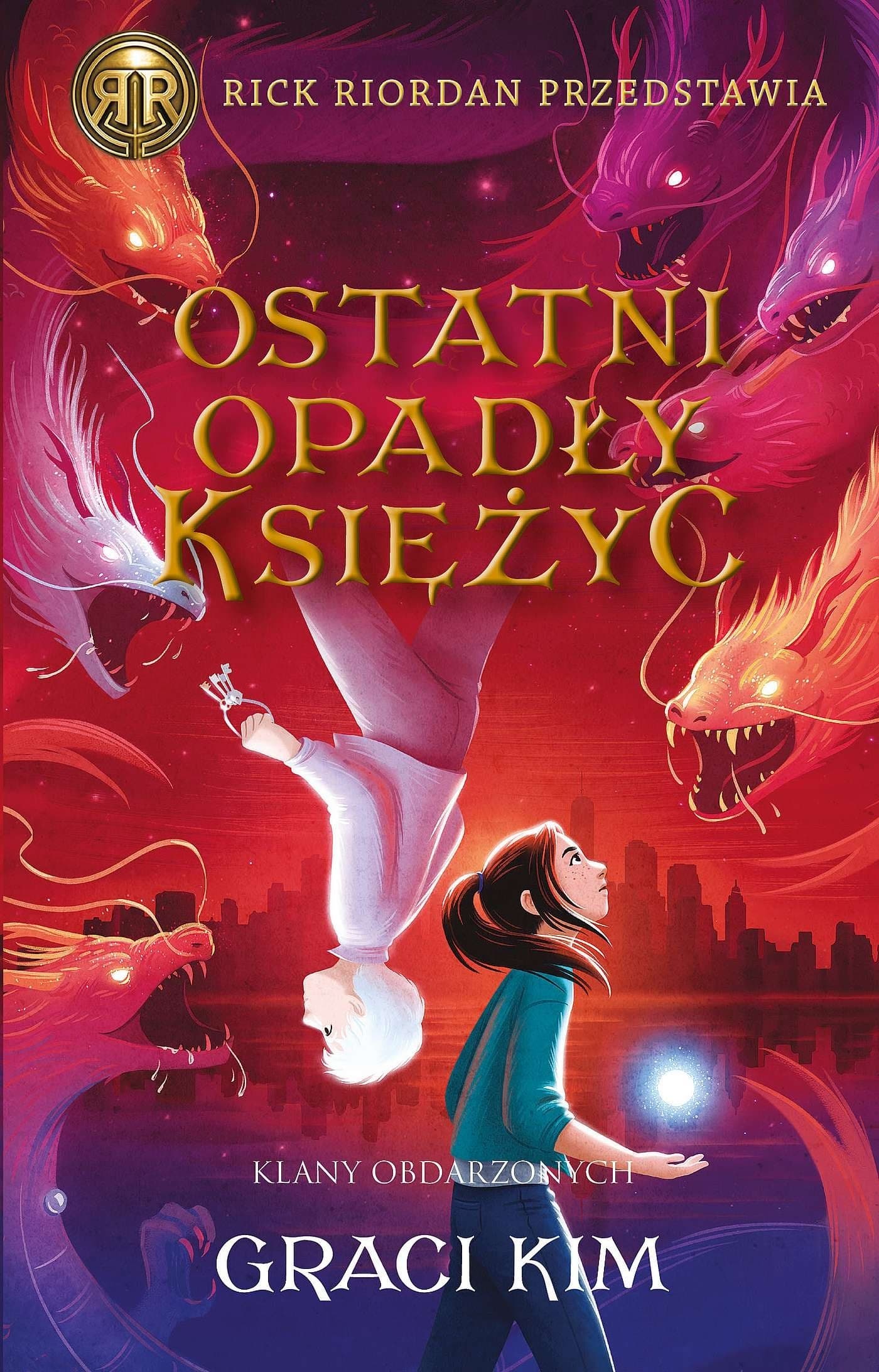 Książka Klany Obdarzonych T.2 Ostatni opadły księżyc - powieść fantasy