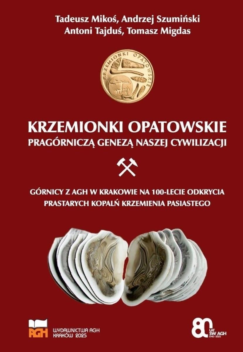 Książka Krzemionki opatowskie pragórniczą genezą naszej cywilizacji