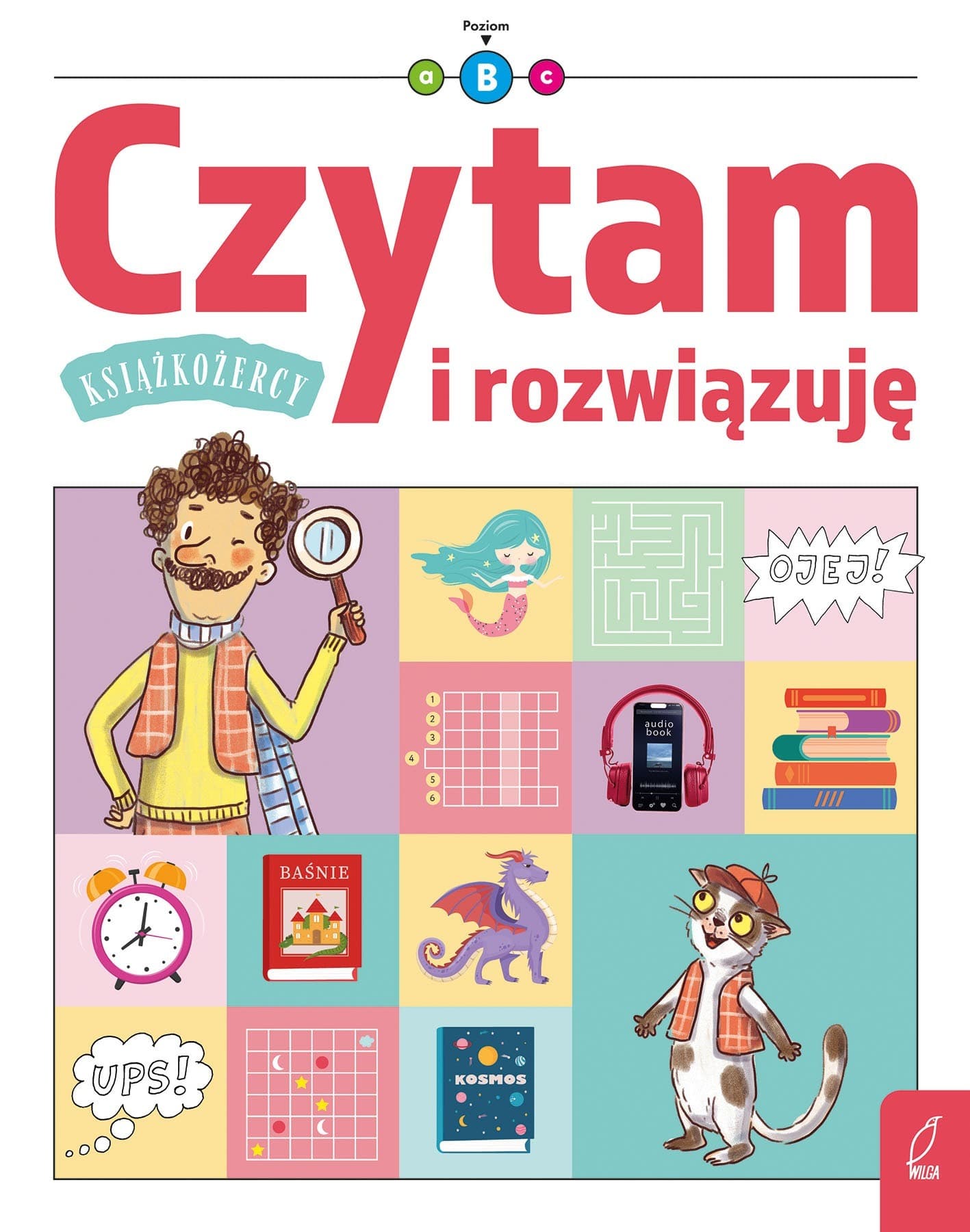 Książka Książkożercy Czytam i Rozwiązuję Poziom 2