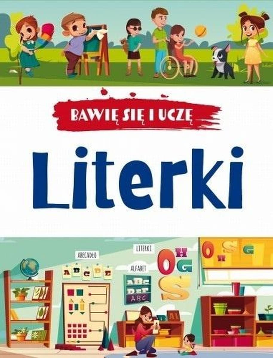 Książka Literki. Bawię się i uczę